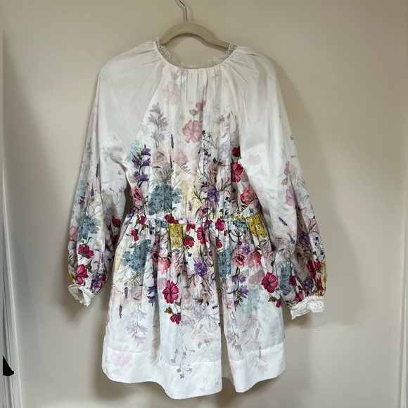 NWT 🏷️ Anthropologie Let Me Be V-Neck A-line Mini dress, L. - Picture 8 of 9